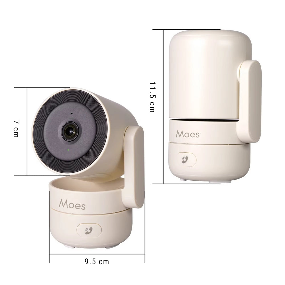 Smart Security Camera 4MP HD Infrared Night Vision Motion Sound Detection_8