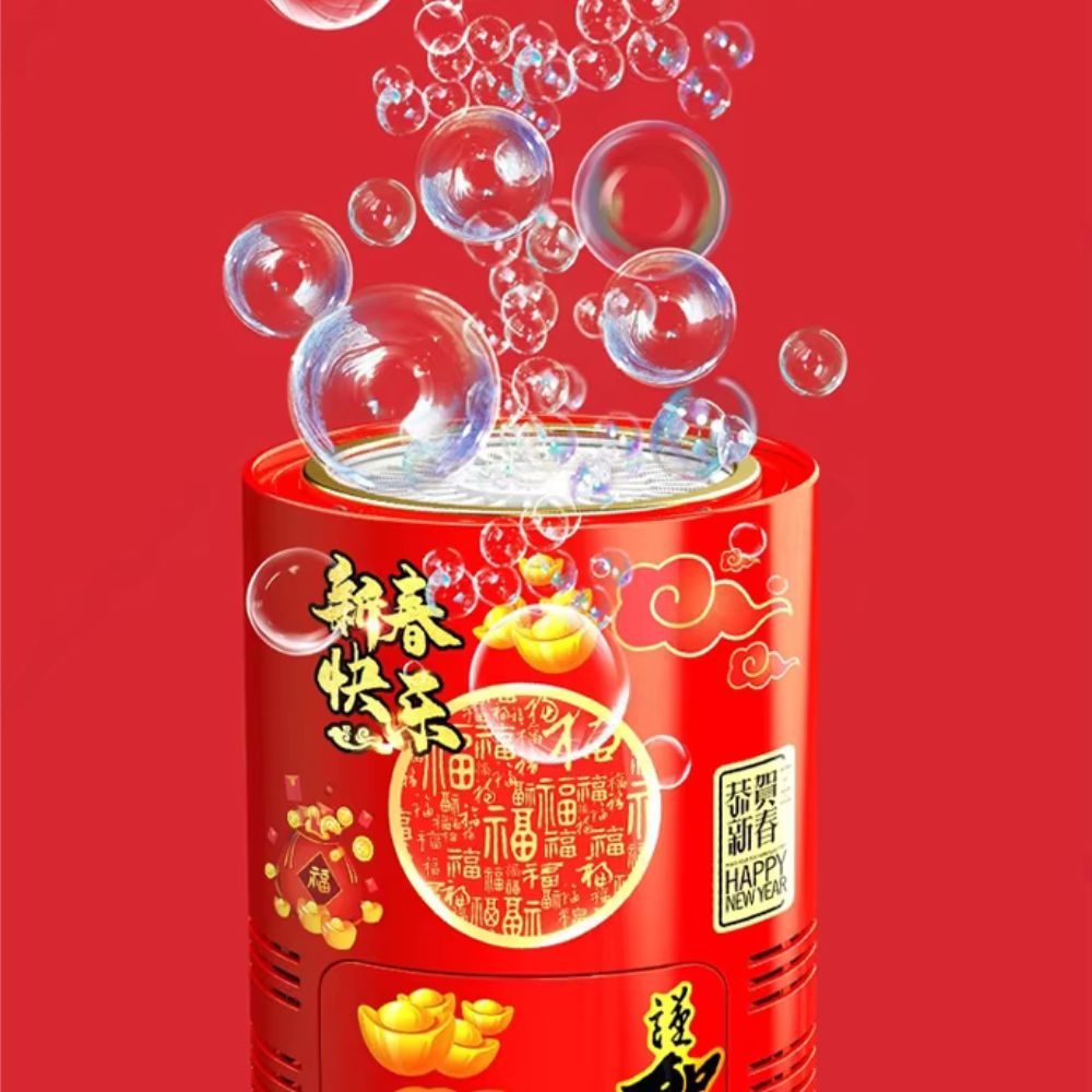 20 Hole Fireworks Bubble Machine Electronic Automatic Blower_3