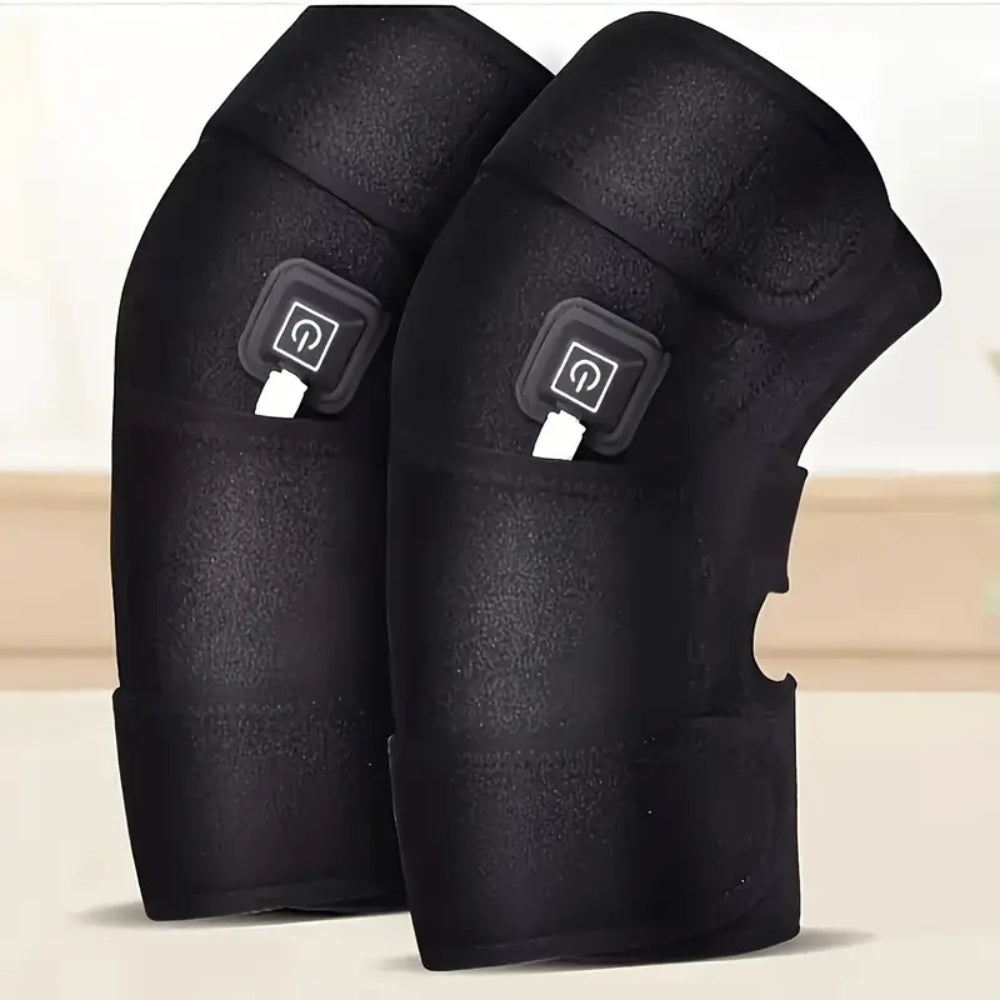 Electric Knee Heating Pad USB Heated Knee Brace Support_2