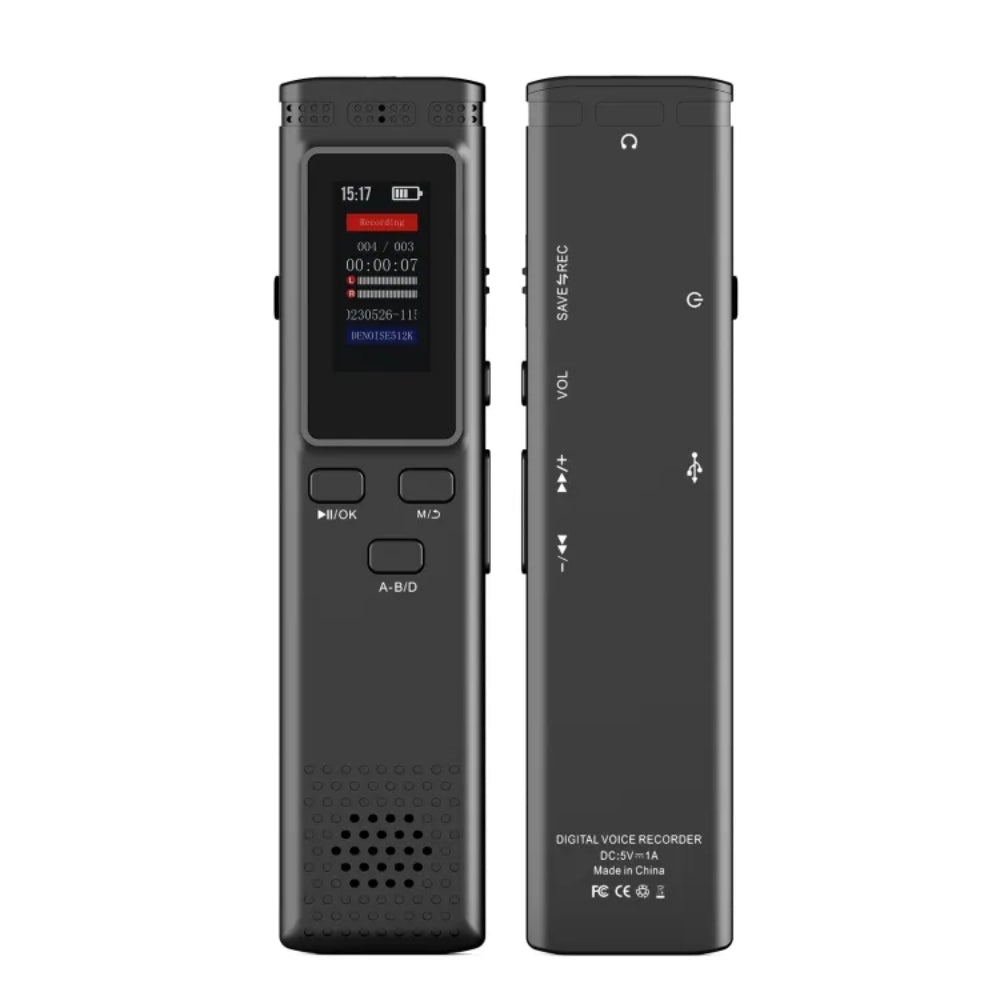 Digital Voice Recorder Voice Activated Audio Recording Noise Reduction with Playback_6