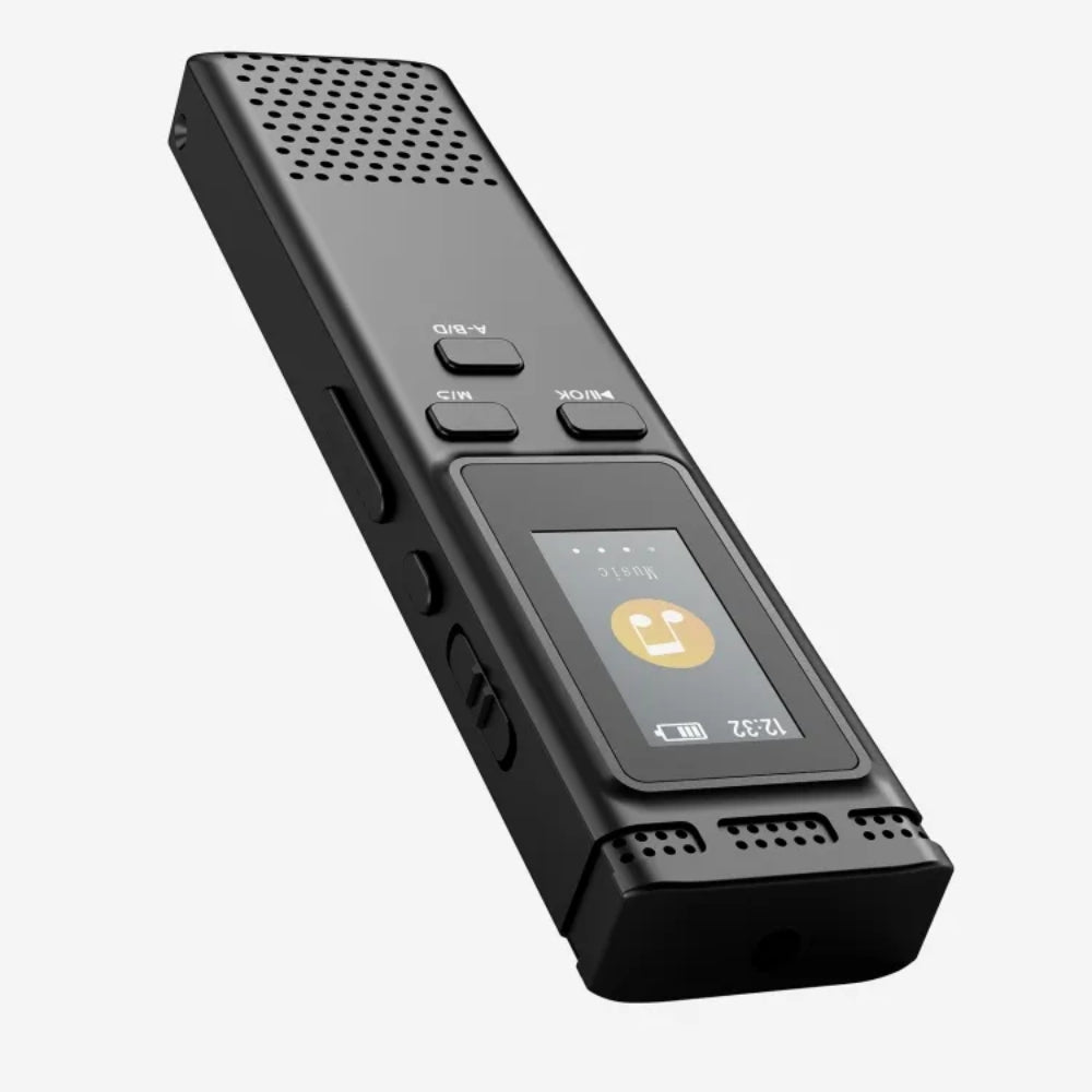 Digital Voice Recorder Voice Activated Audio Recording Noise Reduction with Playback_4