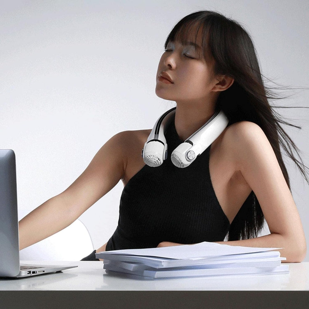 Wearable Neck Fan Portable Air Conditioner USB Rechargeable_2