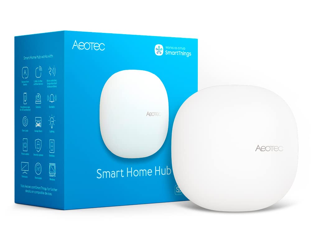 AEOTEC Smart Home Hub Works with Smartthings White