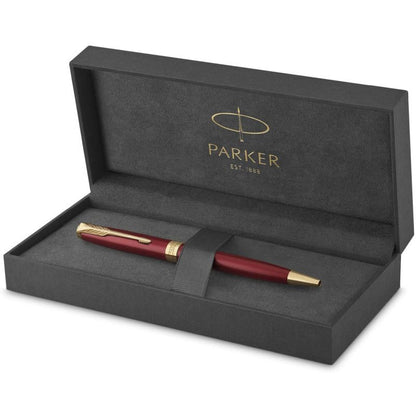 Parker Sonnet Red Lacq GT BP Parker Sonnet Red Lacquer Gold Trim Pen