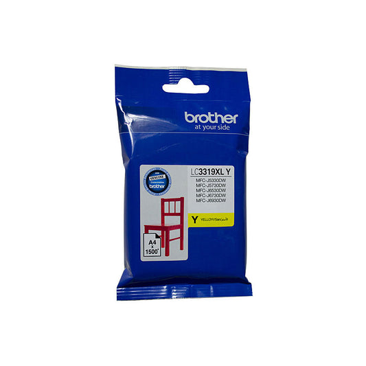 BROTHER LC-3319 XL Yellow to Suit - J5330DW/J5730DW/J6530DW/J6730DW/J6930DW Cartridge