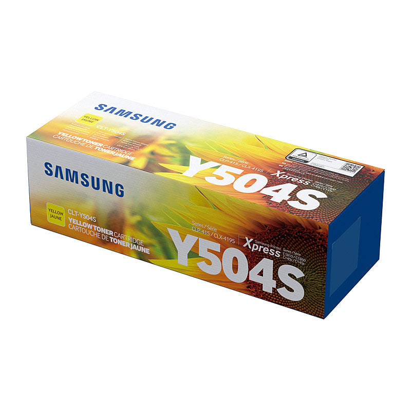 SAMSUNG CLTY504S Yellow Toner