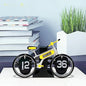 Creative Bicycle Flip Clock Household Desk Decorative Seat Clock